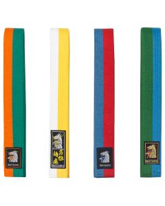 Budo Band-300 cm-Blauw / Rood