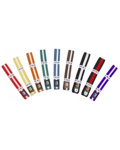 Budo Band Witte Streep-Oranje-260 cm
