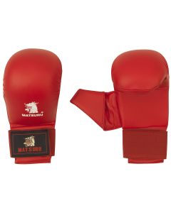 Karate vuist met duim - Rood
