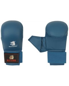 Karate vuist met duim - Blauw