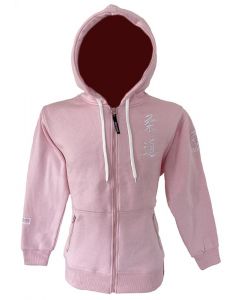 Matsuru Sweater Judo met rits - roze