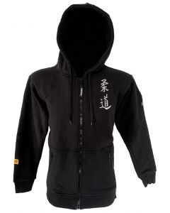 Matsuru Sweater Judo met rits - zwart