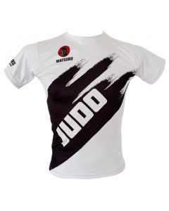 Matsuru short sleeve JUDO wit-zwart