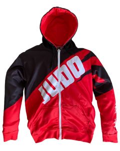 Jacket Judo Sublimatie zwart-rood